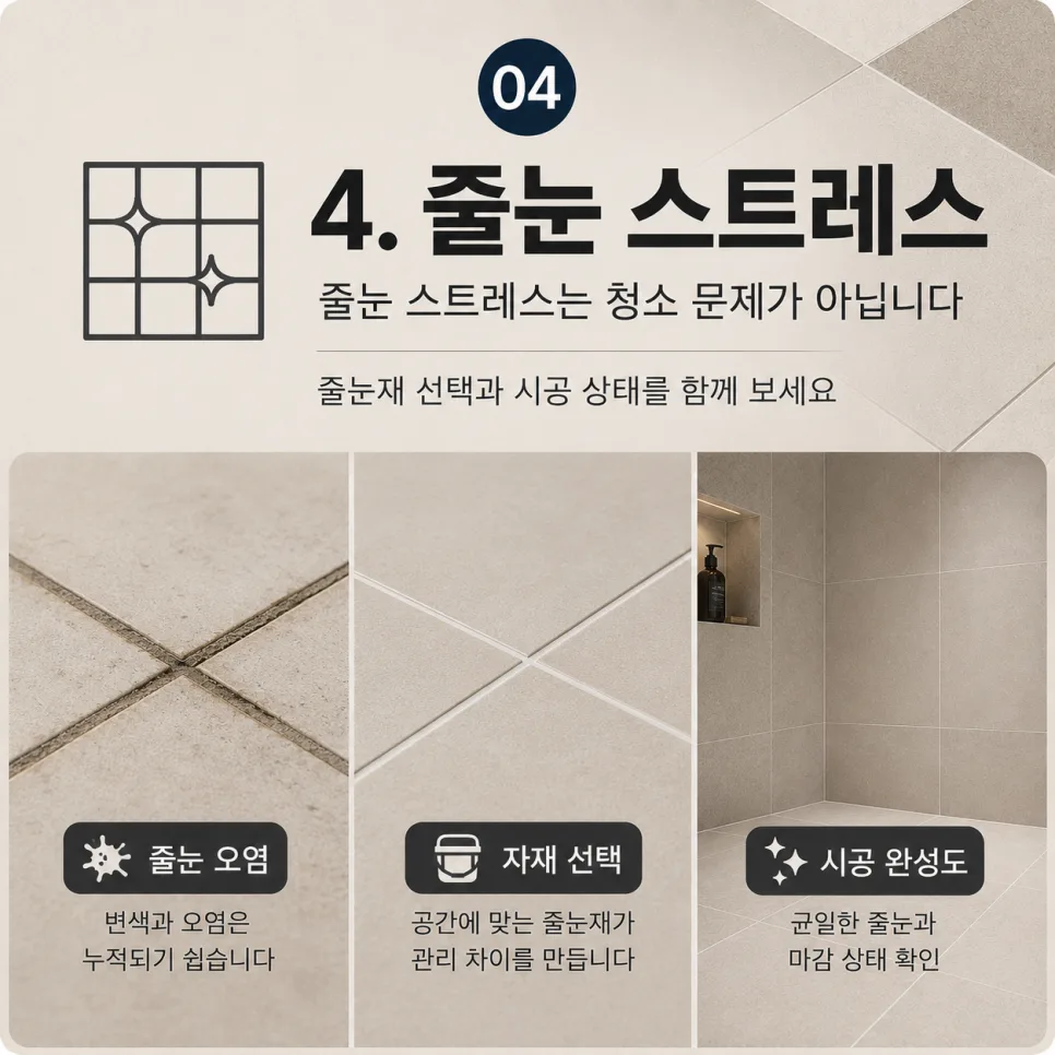 소재와 현장 비교 사진